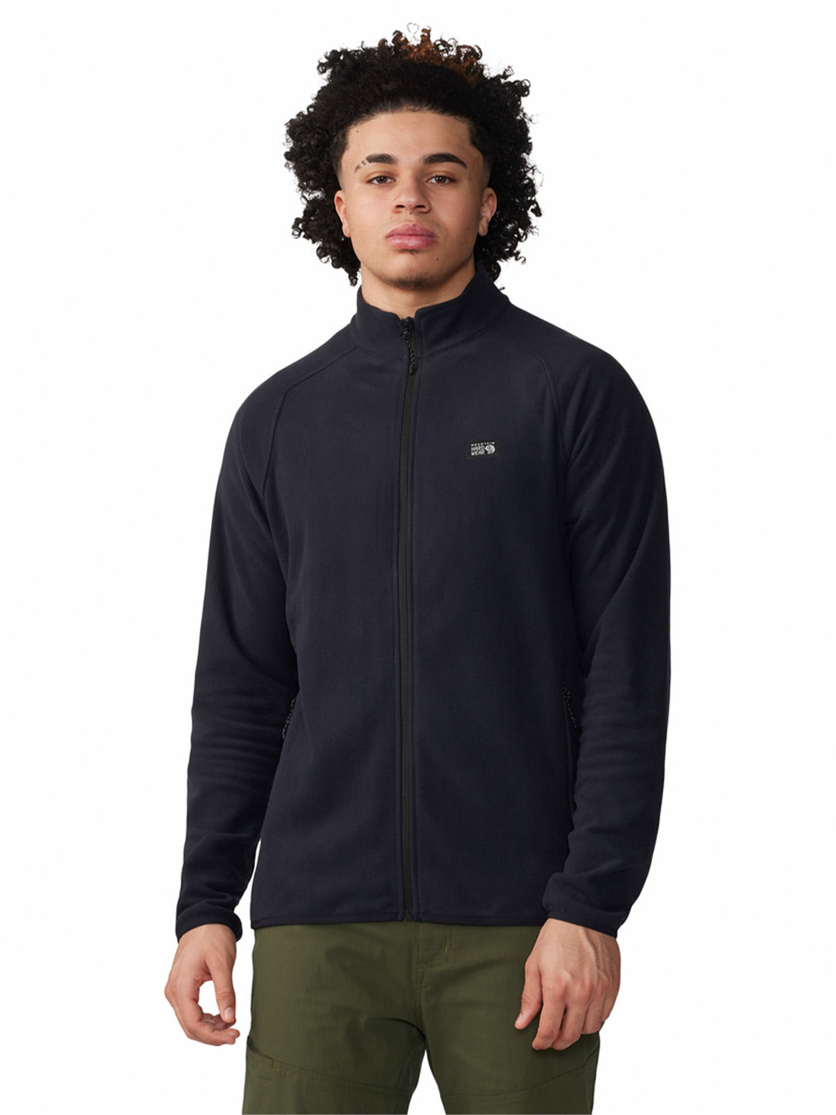 Polar Hombre Microchill¿ Full Zip Negro