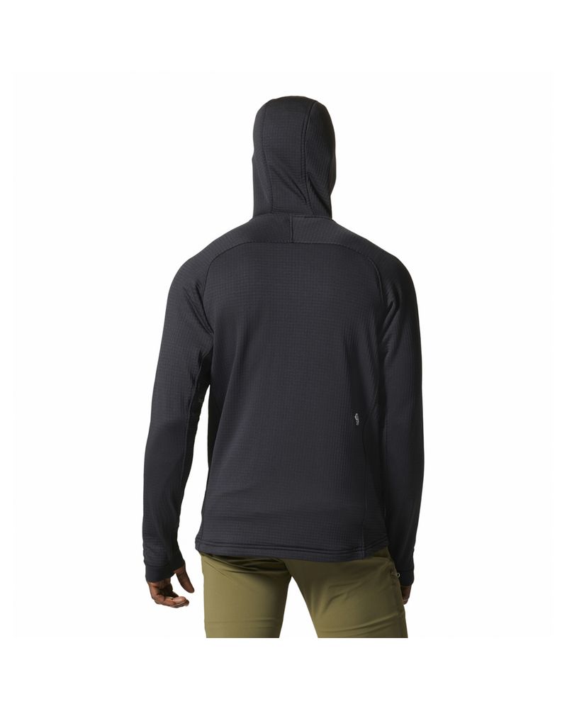 Polar-Hombre-Polartec®-Power-Grid¿-Full-Zip-Negro