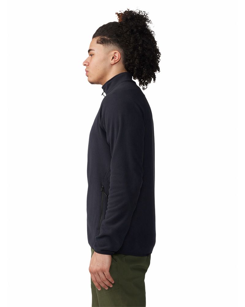 Polar-Hombre-Microchill¿-Full-Zip-Negro
