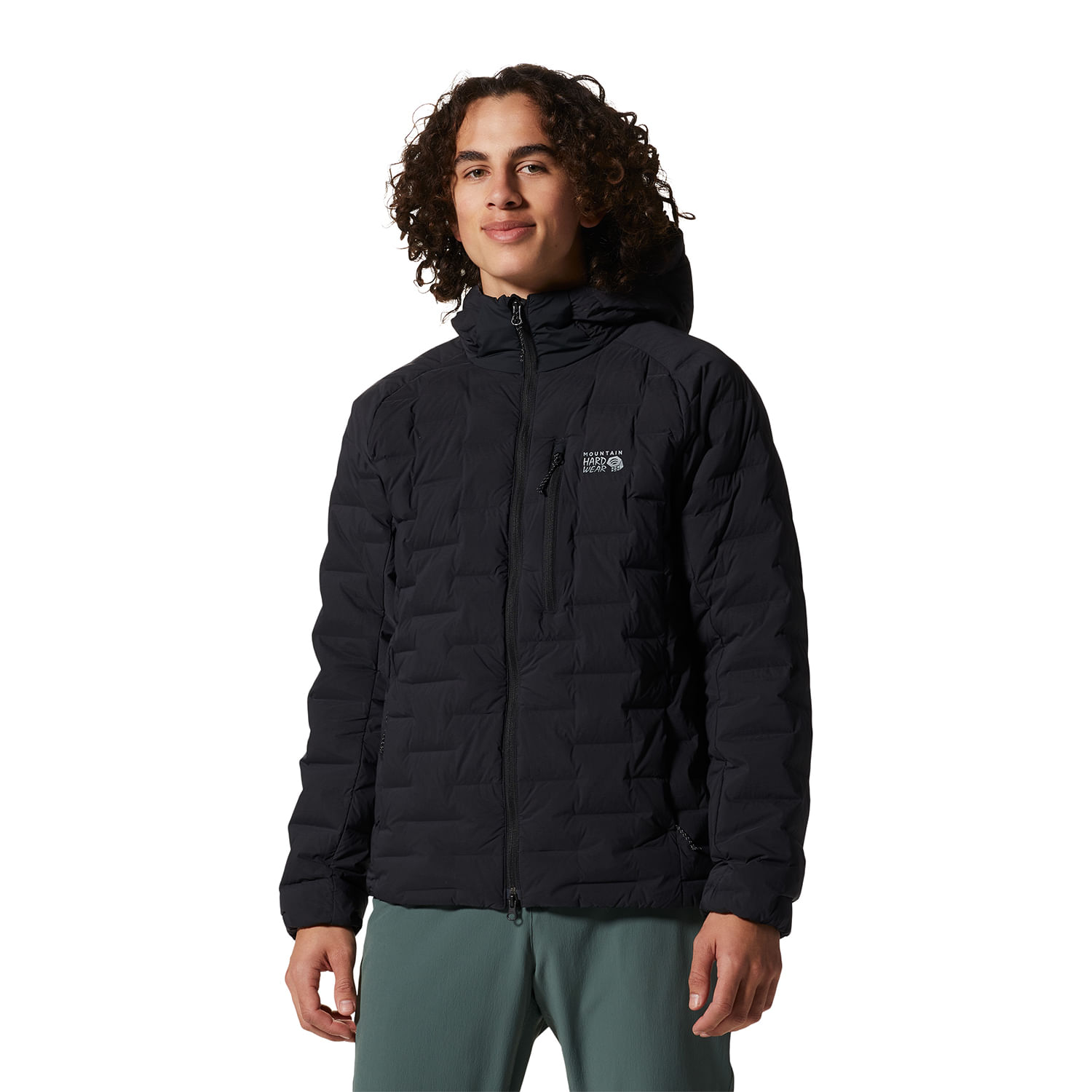 Mountain Hardwear Parka Hombre Stretchdown Negro Mountain Hardwear 