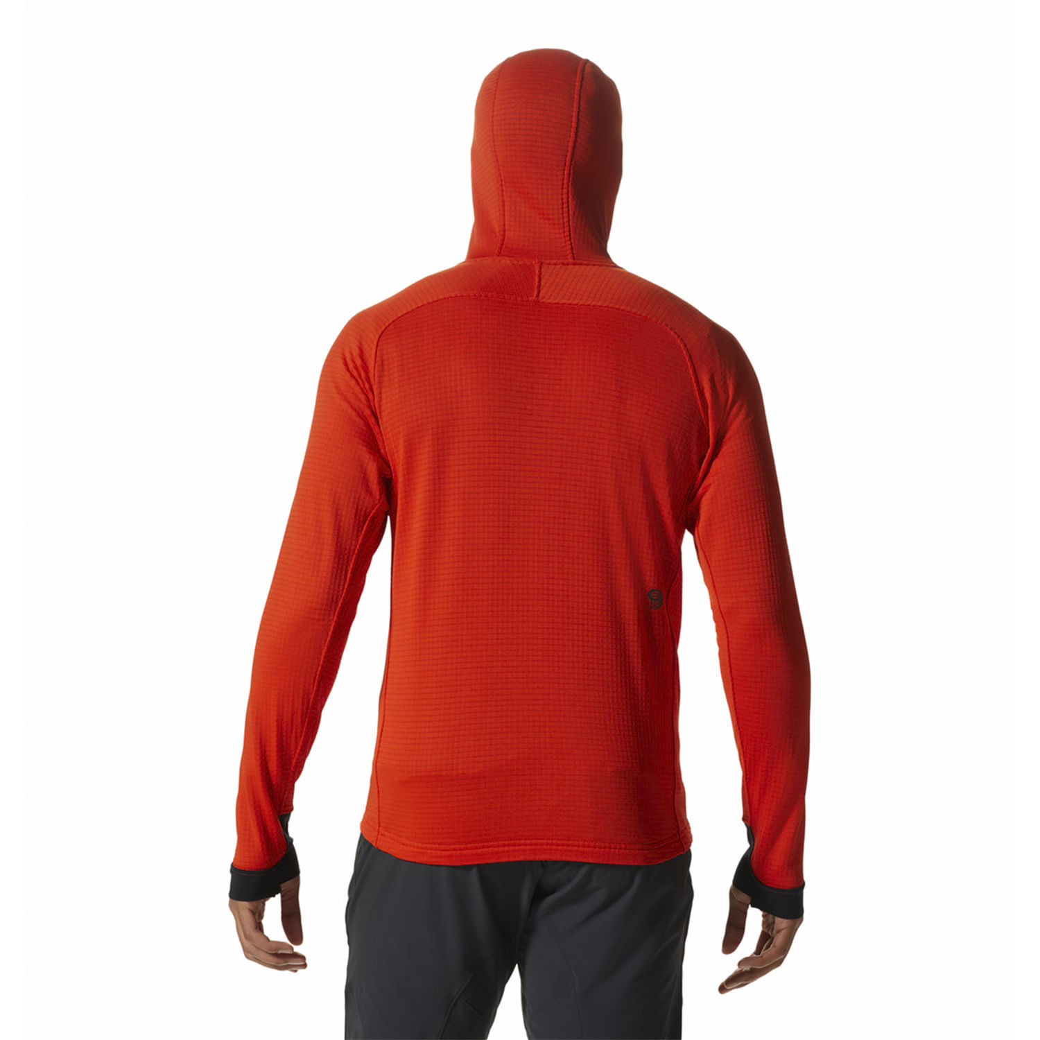 Polar Hombre Polartec® Power Grid¿ Full Zip Naranjo