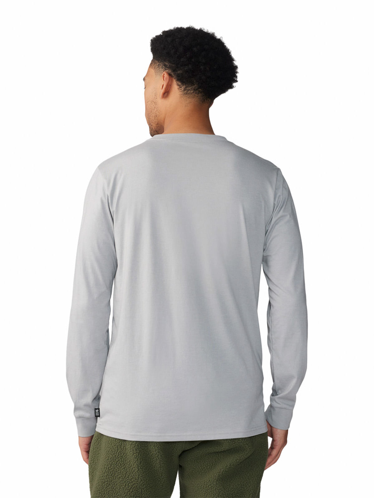 Polera Manga Larga Hombre River Bear¿ Gris