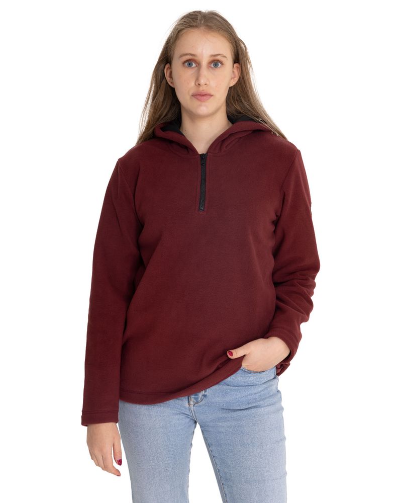 Polar-Fleece-Mujer-W-Quarter-Zip-Cat