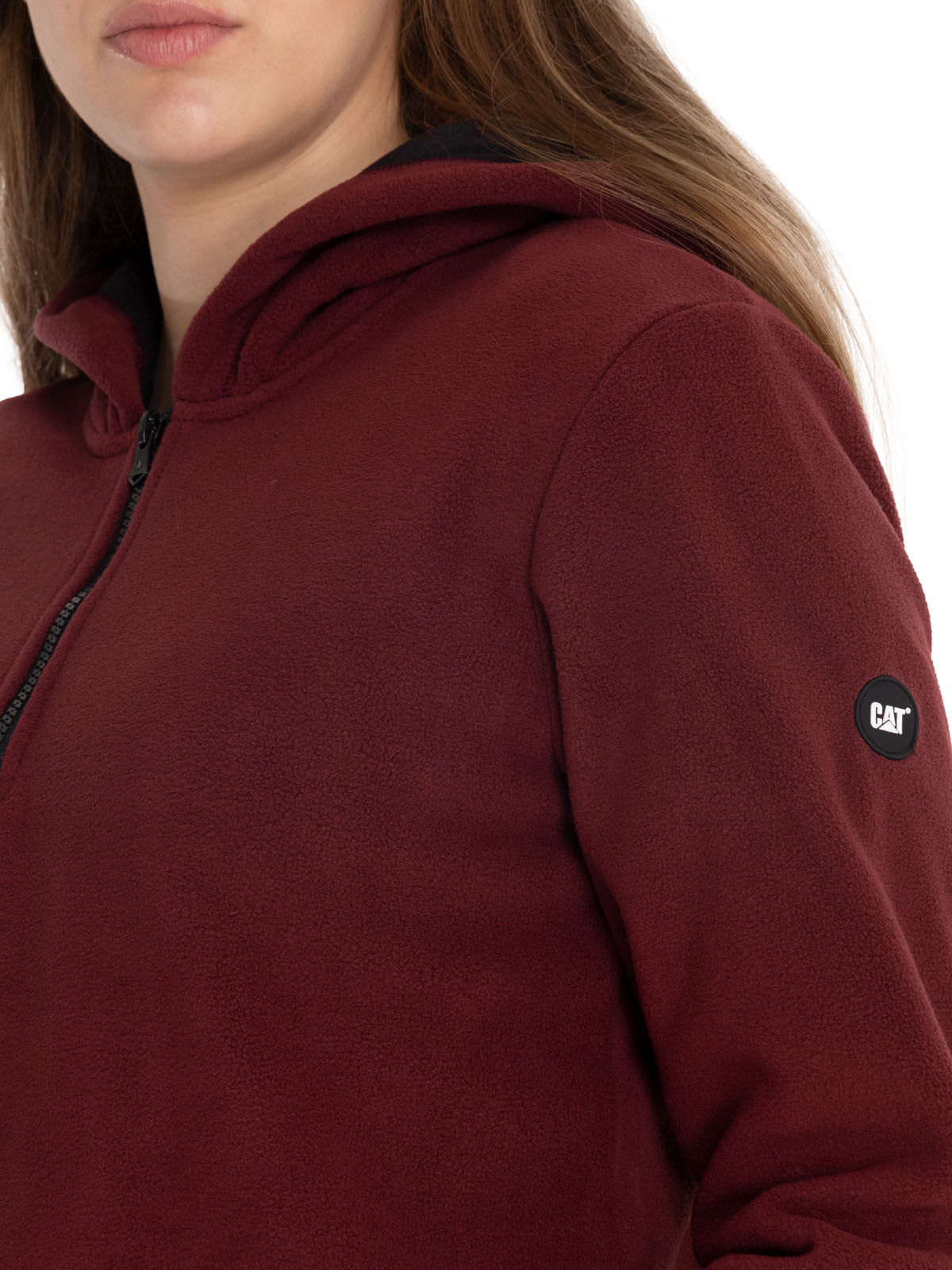 Polar Fleece Mujer W Quarter Zip Cat
