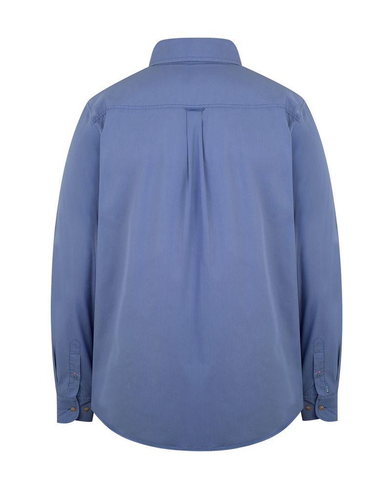 Camisa-Algodon-Organico-Hombre-Galiton-Azul-Rockford