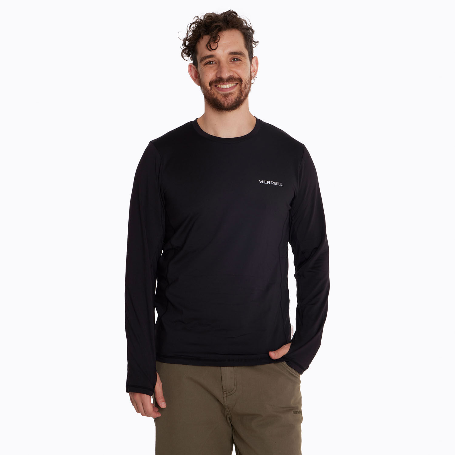 Primera Capa Hombre Top Fleece Negro Merrell