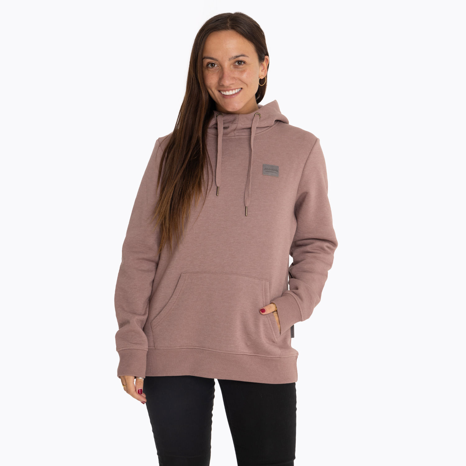 Poleron Mujer Monts Hoodie Rosado Merrell