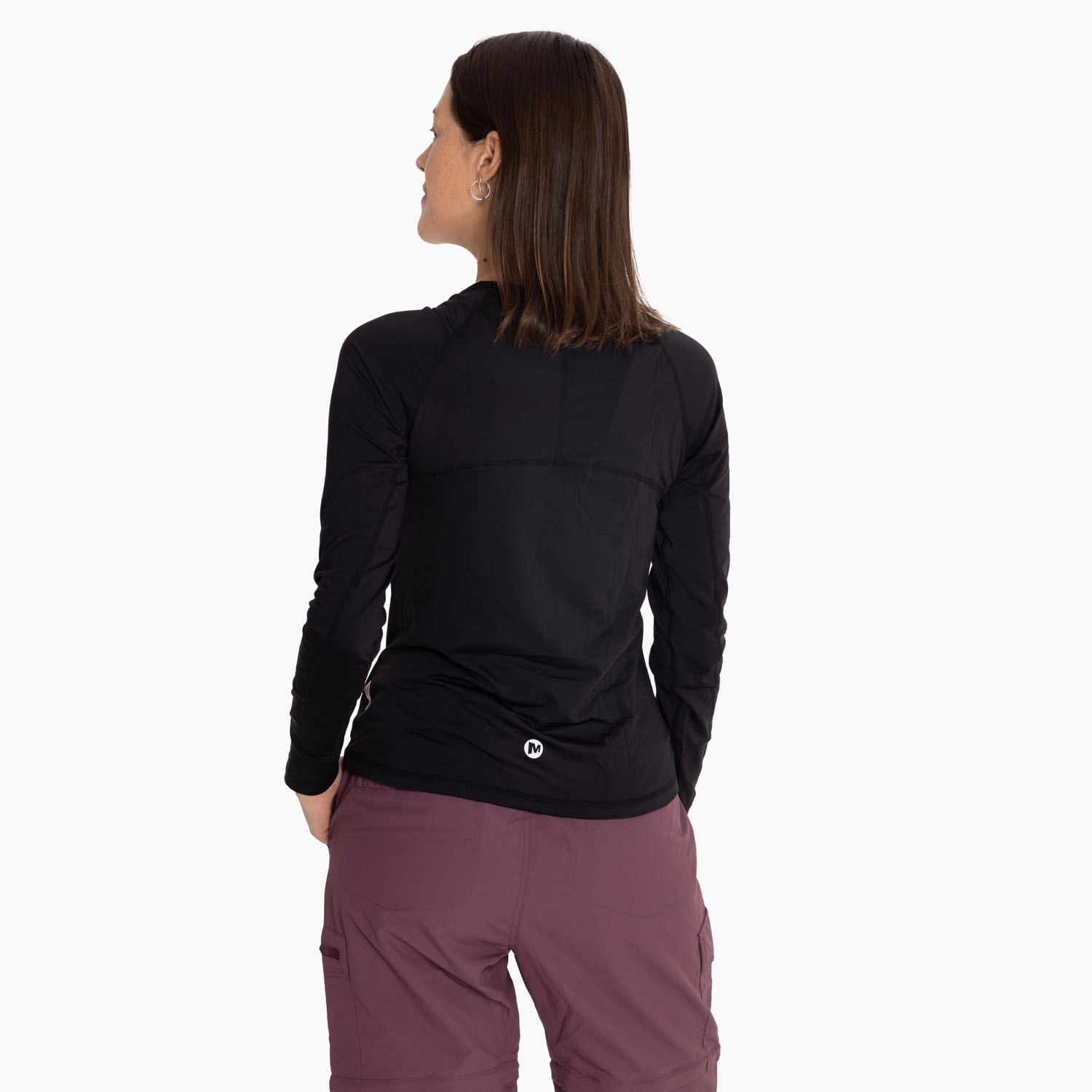 Primera Capa Top Mujer Top Fleece Negro Merrell