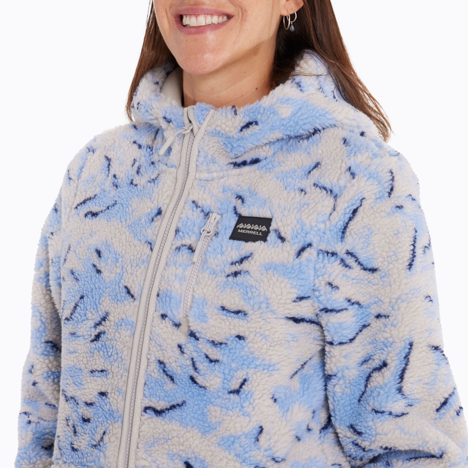 Polar Mujer Sherpa Print Celeste Merrell