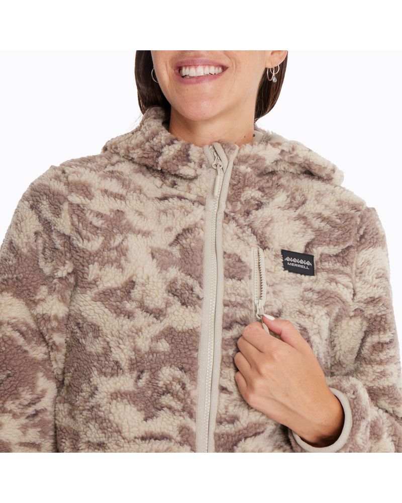 Polar-Mujer-Sherpa-Print-Palo-Rosa-Merrell
