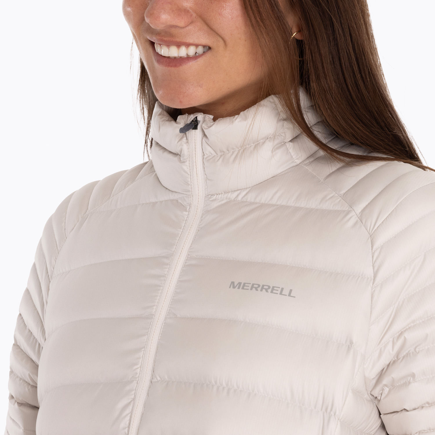 Parka Mujer Ridgevent Thermo Jacket Crema Merrell