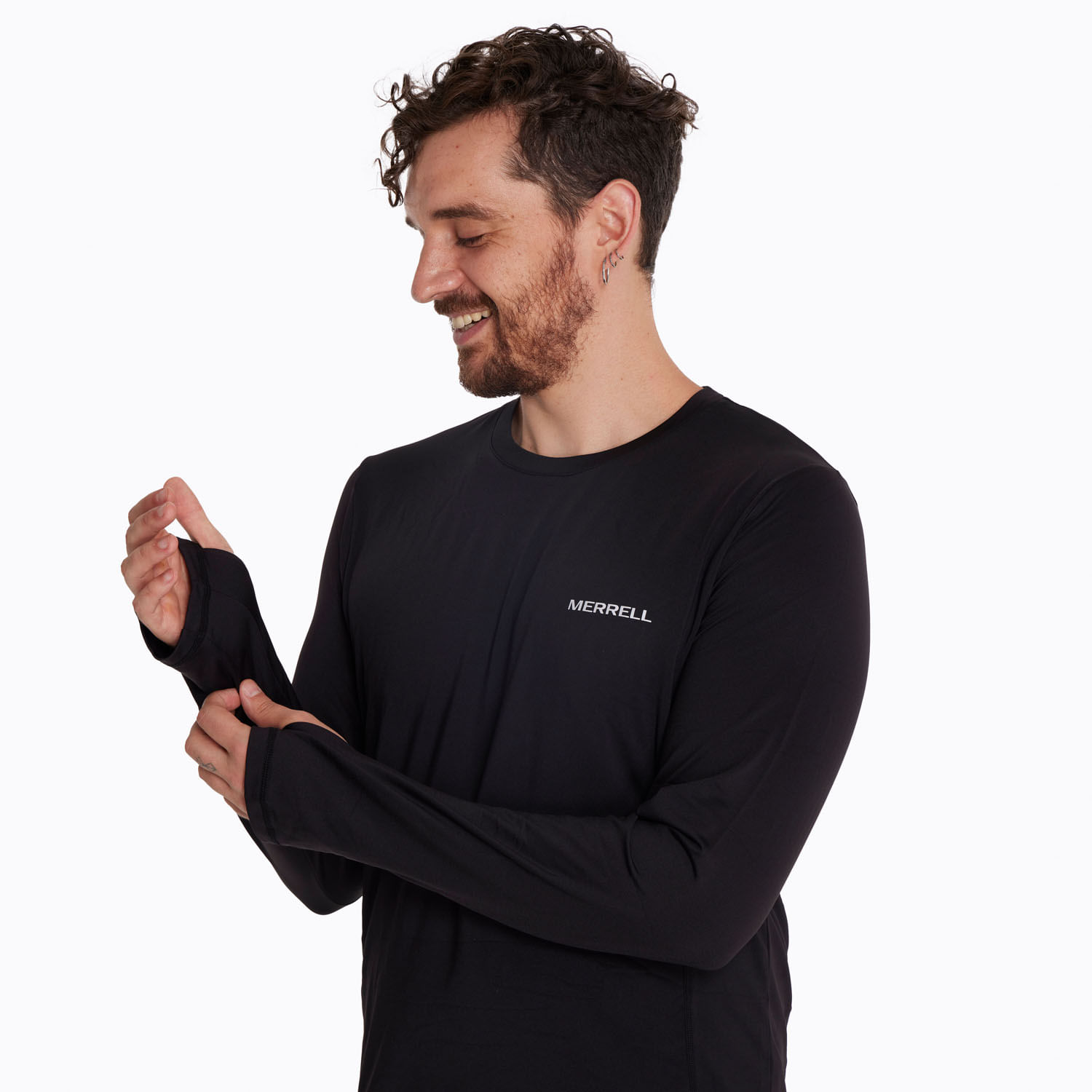 Primera Capa Hombre Top Fleece Negro Merrell