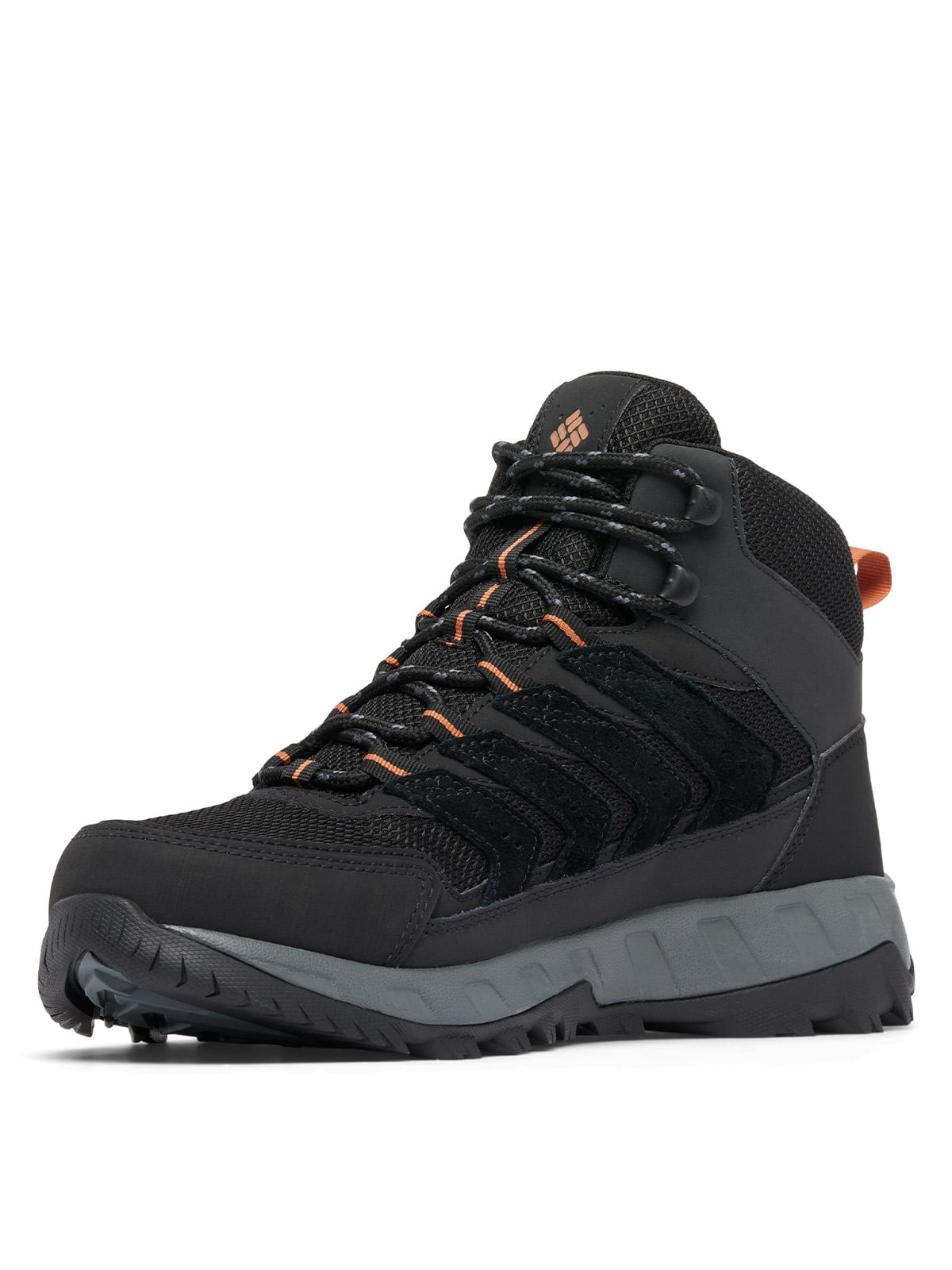 Botín Hombre Strata Trail Mid Wp Negro Columbia