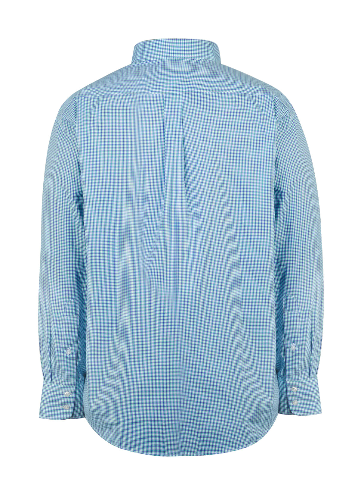 Camisa EasyIron Hombre Cuello Button-Down Azul Rockford