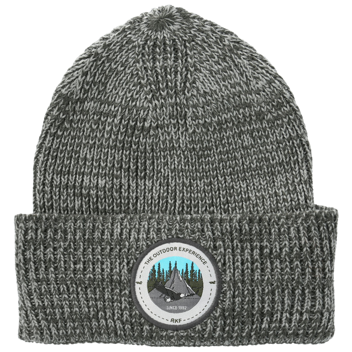 Gorro Fibras Recicladas Unisex Beanie Mountain Gris Rockford