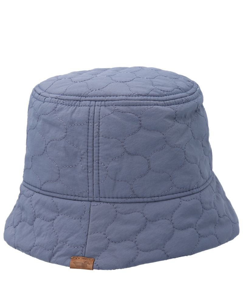 Gorro-Nylon-Reciclado-Unisex-Bucket-Quilted-Azul-Rockford