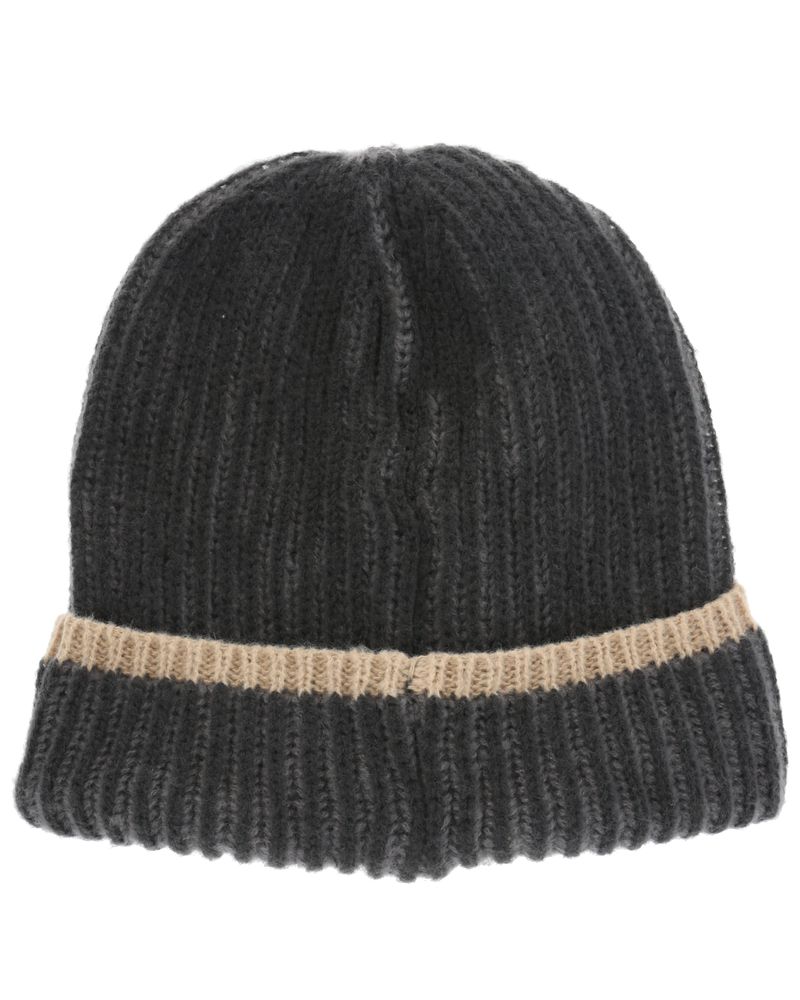 Gorro-Fibras-Recicladas-Unisex-Beanie-Washed-Gris-Rockford