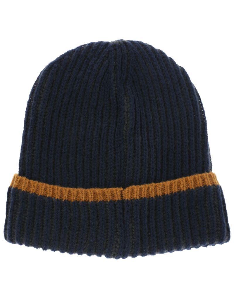 Gorro-Fibras-Recicladas-Unisex-Beanie-Washed-Azul-Rockford