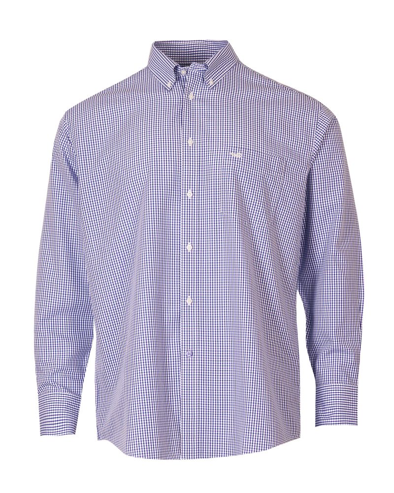 Camisa-Libre-De-Arrugas-Hombre-WF-Cuello-Button-Down-Lila-Rockford