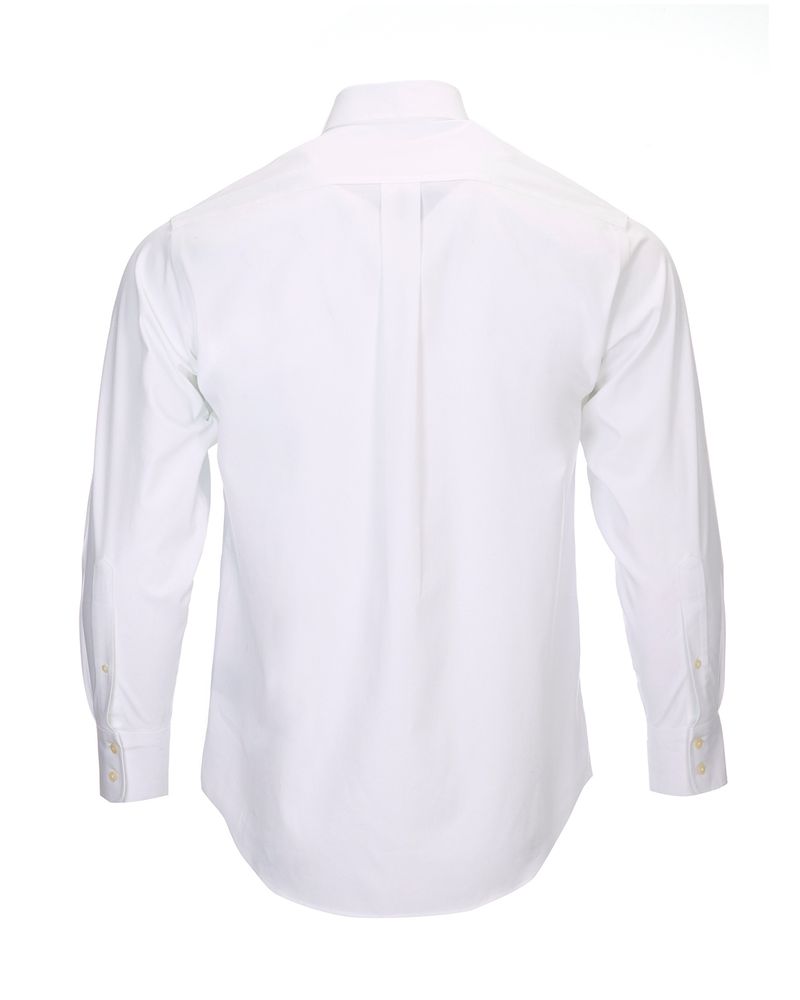 Camisa-Libre-De-Arrugas-Hombre-Wor-Cuello-Button-Down-Blanco-Rockford