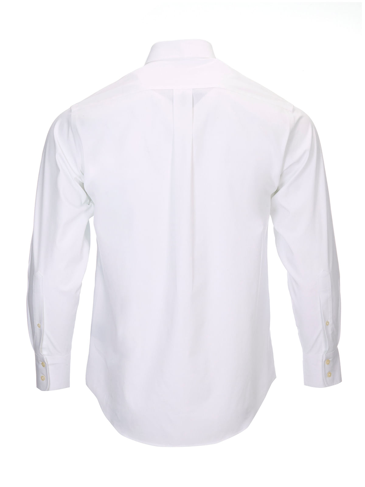 Camisa Libre De Arrugas Hombre Wor Cuello Button-Down Blanco Rockford