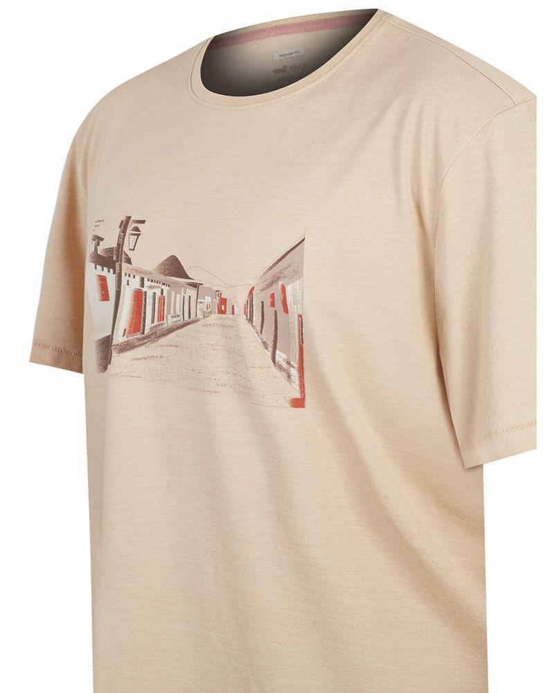 Polera-Fibras-Recicladas-Hombre-Places-Beige-Crudo-Rockford