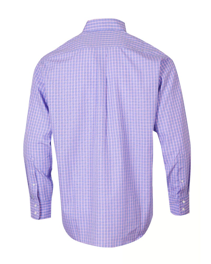 Camisa-Libre-De-Arrugas-Hombre-WF-Cuello-Button-Down-Rosado-Rockford