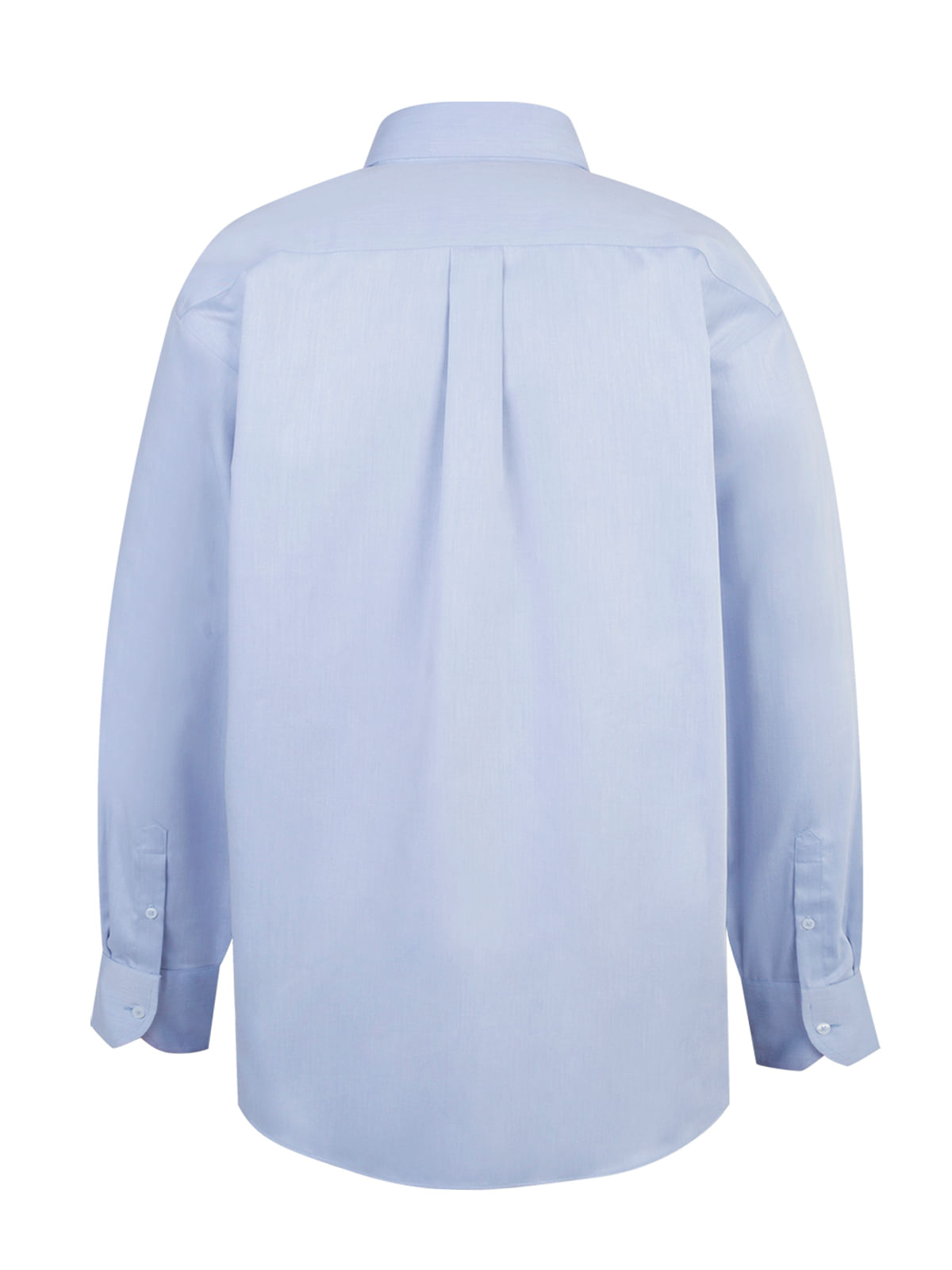 Camisa Easylife Hombre Solid Cuello Italiano Azul Rockford