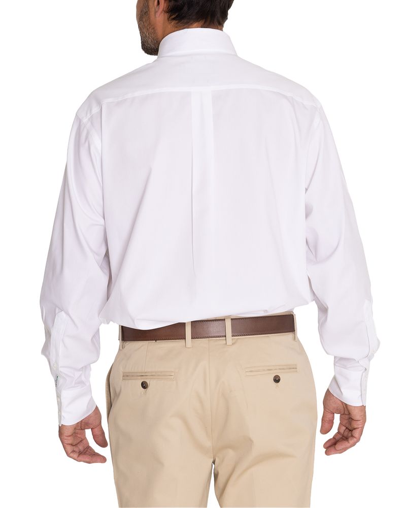 Camisa-Libre-De-Arrugas-Hombre-Wor-Cuello-Button-Down-Blanco-Rockford