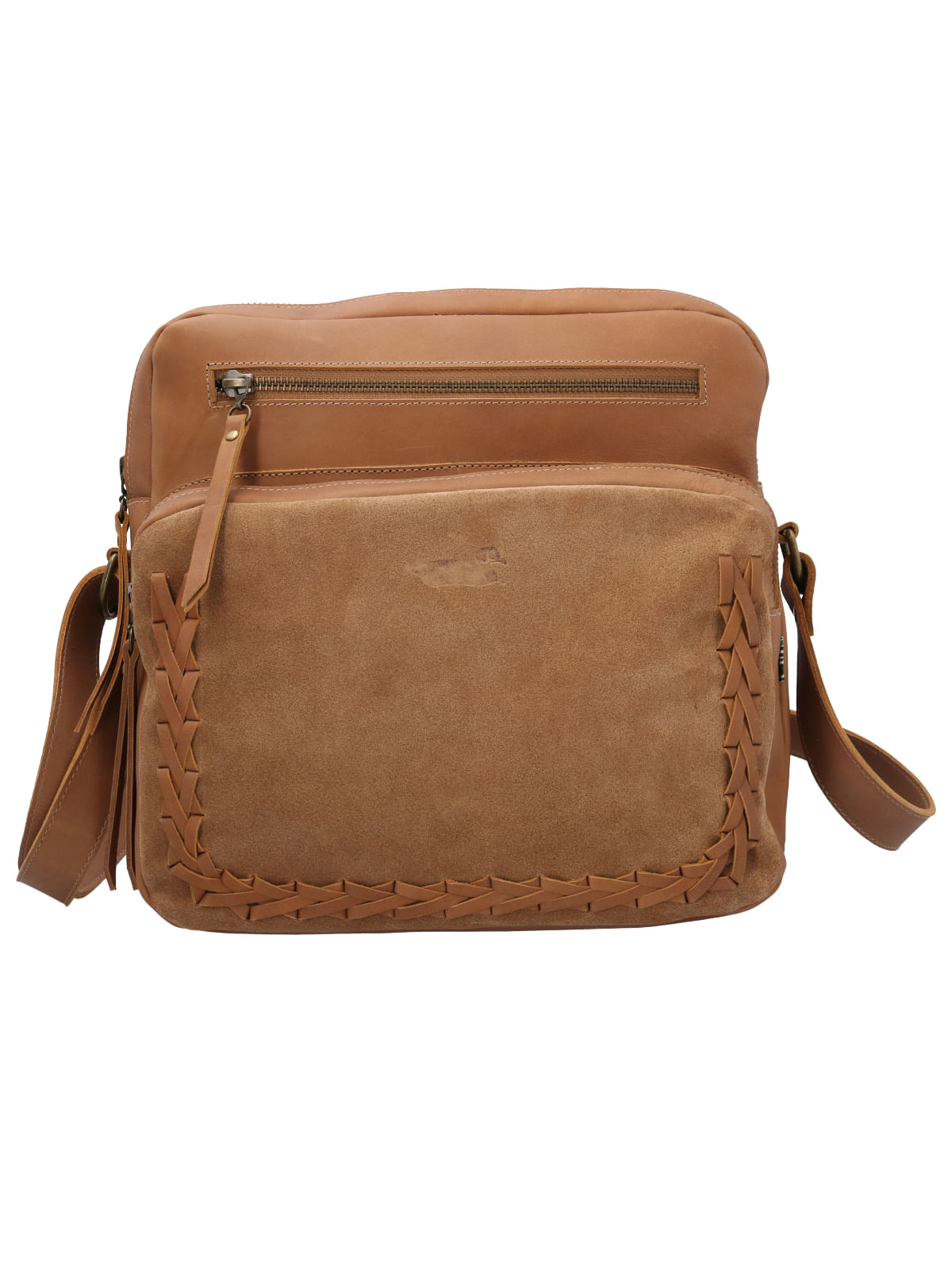 Cartera Cuero Mujer Adele Bag Café Rockford