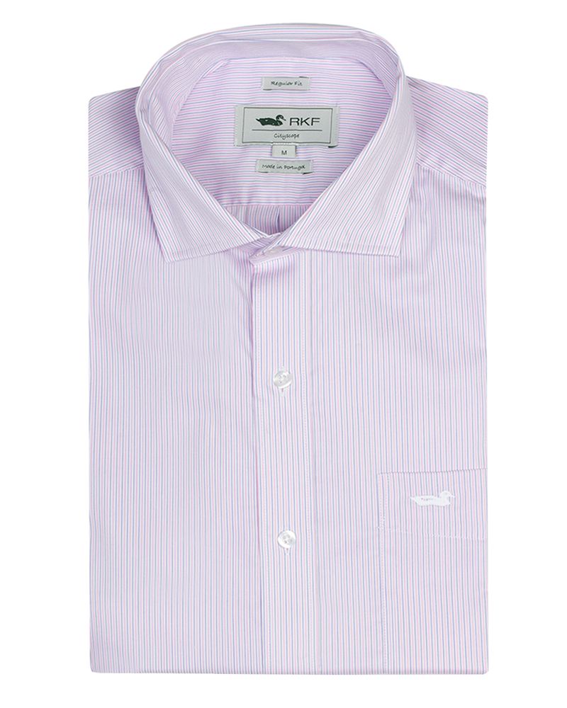 Camisa-EasyIron-Hombre-Cuello-Italiano-Rosado-Rockford