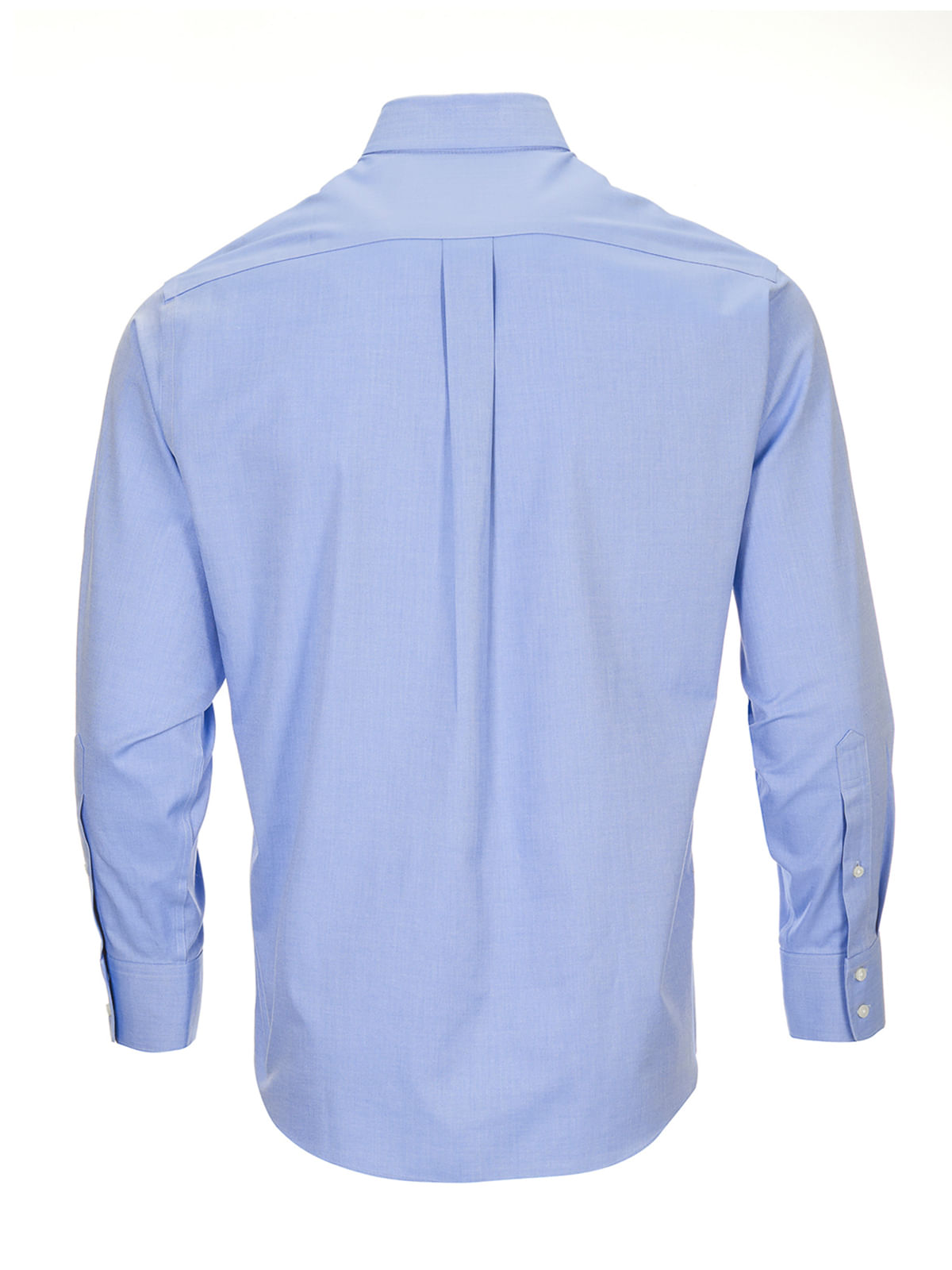 Camisa Libre De Arrugas Hombre Wor Cuello Button-Down Azul Rockford