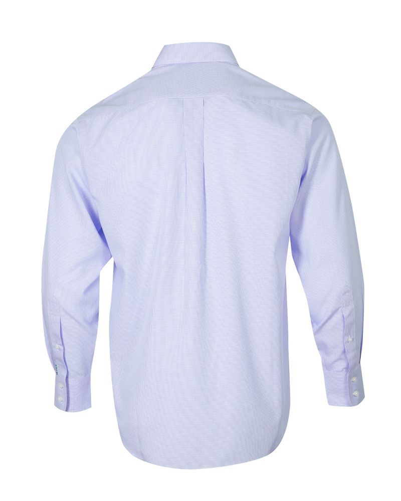 Camisa-Libre-De-Arrugas-Hombre-WF-Cuello-Italiano-Celeste-Rockford