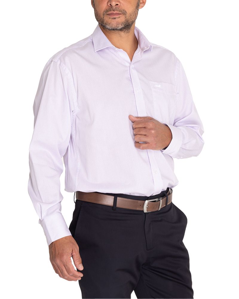 Camisa-EasyIron-Hombre-Cuello-Italiano-Rosado-Rockford