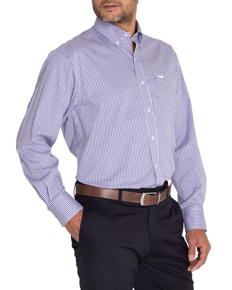 Camisa-EasyIron-Hombre-Cuello-Button-Down-Blanco-Rockford