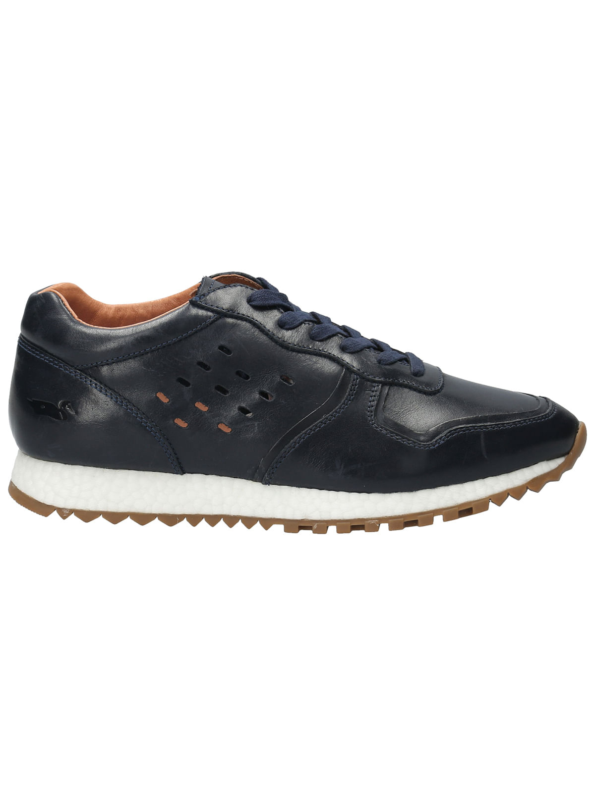 Zapatilla Cuero Hombre Graig Azul Rockford