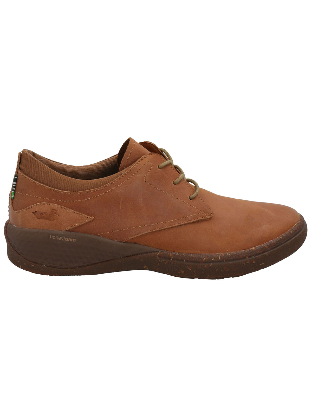 Zapato Cuero Mujer Arderin Café Rockford