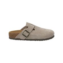 Sueco Cuero Gamuzado Mujer Rowan Gris Rockford
