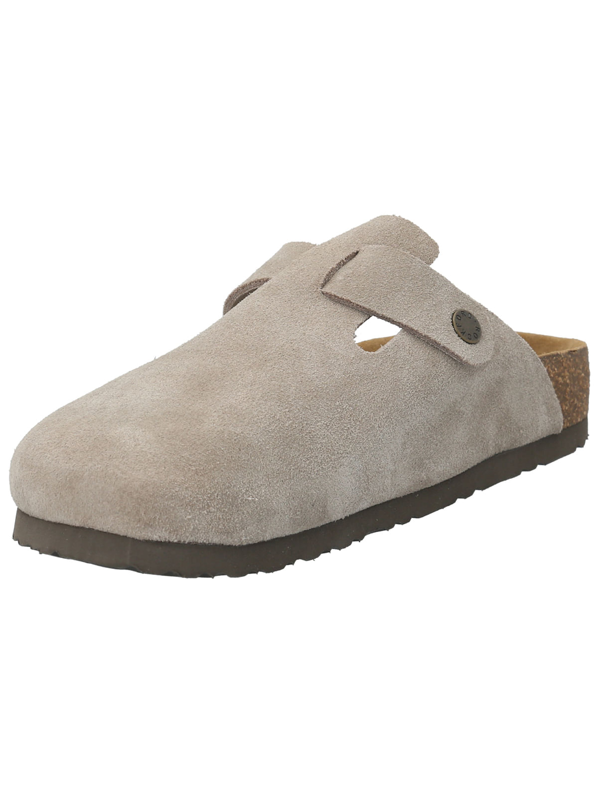 Zapato Cuero Mujer Rowan Gris Rockford