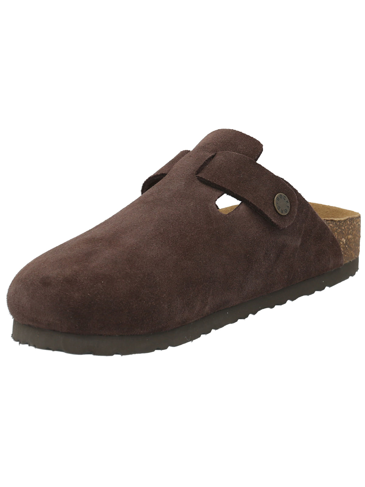 Zapato Cuero Mujer Rowan Café Rockford