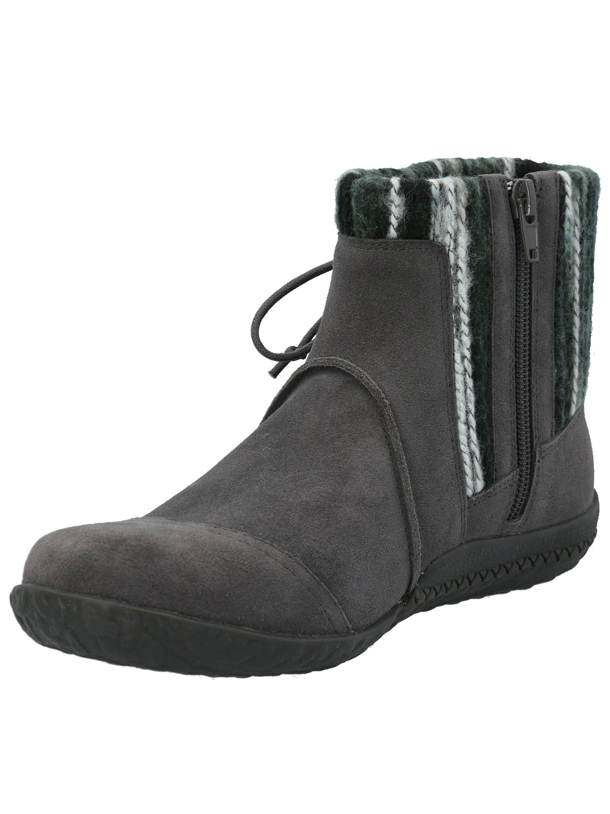 Botín Cuero Mujer Cusia Gris Rockford