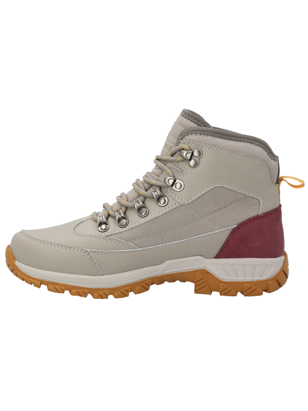 Botín Vibram Mujer Scafell Gris Claro Rockford