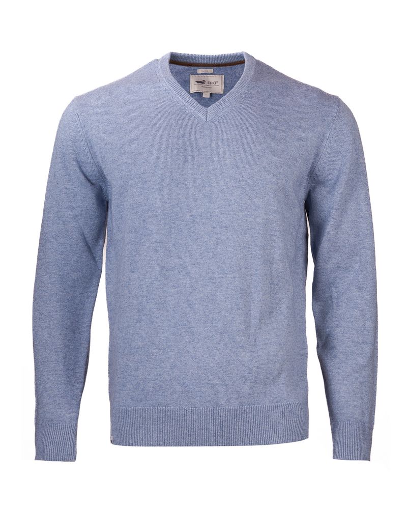 Sweater-Lana-Hombre-Swin-V-Azul-Rockford
