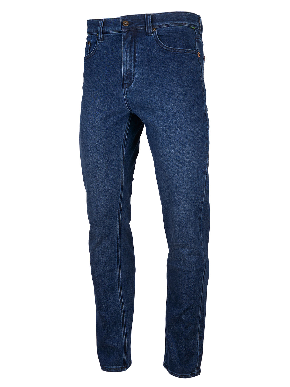 Jeans Algodón Orgánico Hombre Five Marino Rockford