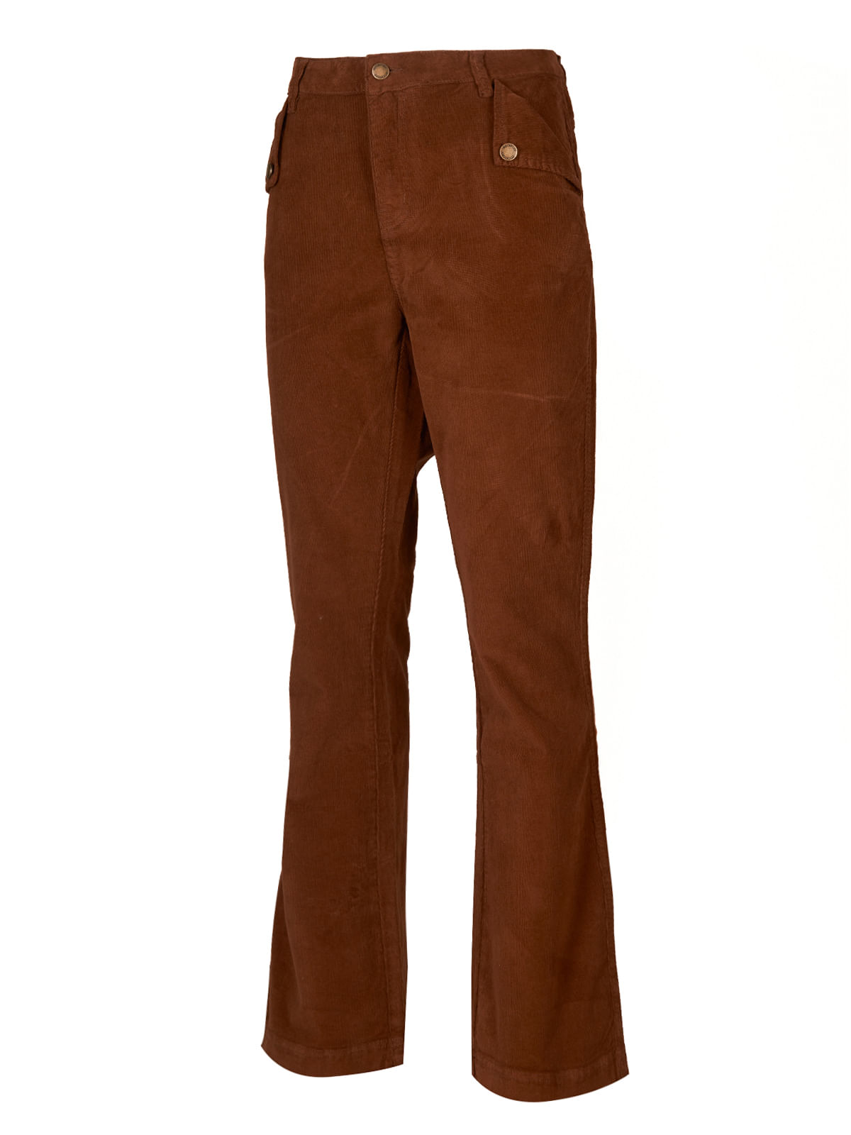 Pantalón Algodón Orgánico Mujer Alicia Café Rockford