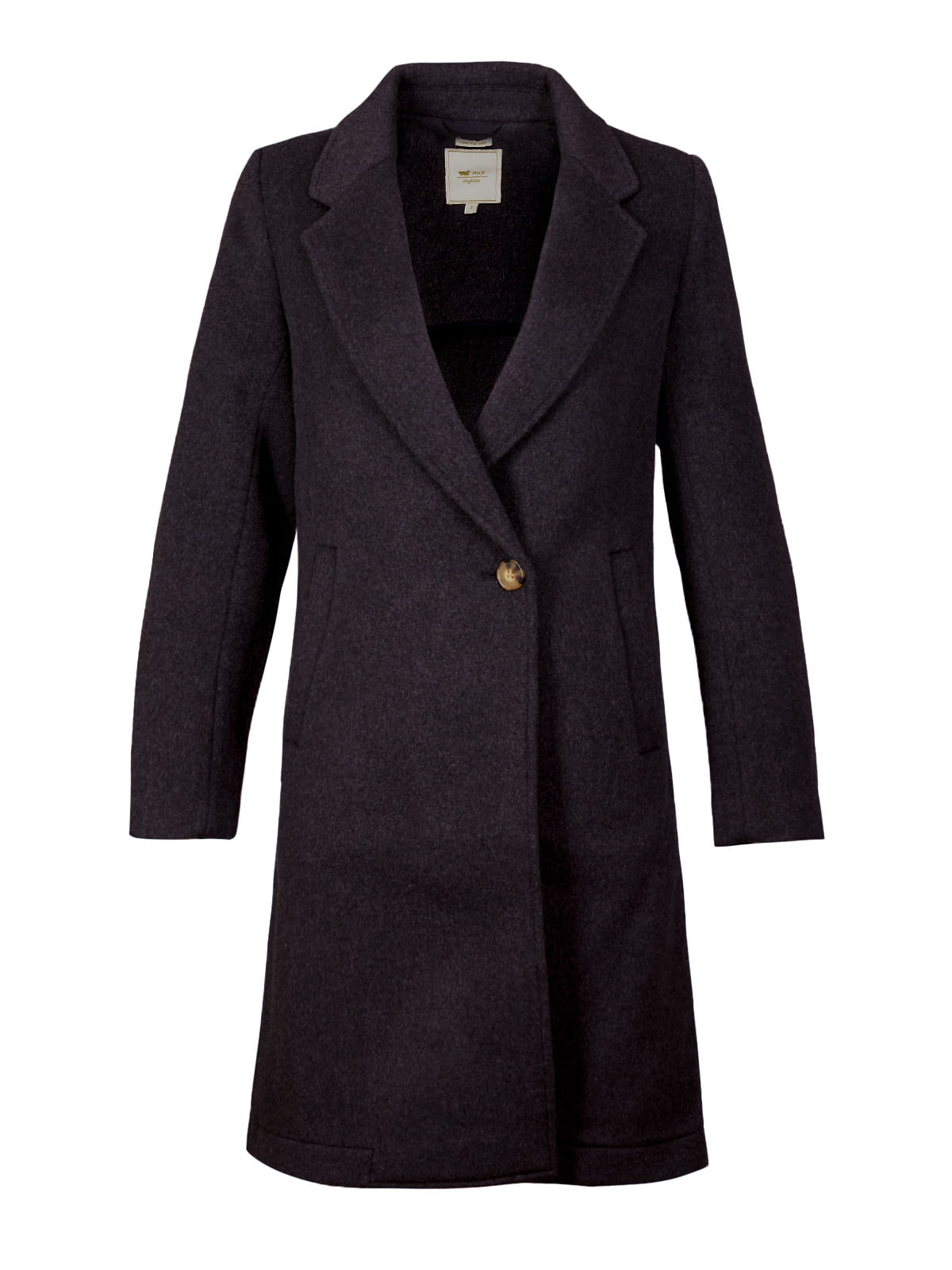Abrigo Lana Mujer Alma Gris Rockford