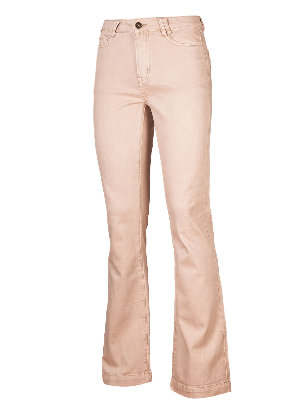 Jeans Algodón Orgánico Mujer Nia Beige/Crudo Rockford