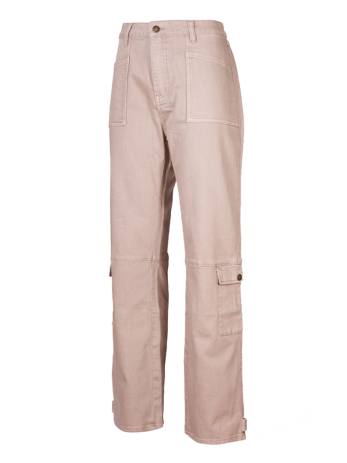 Pantalón Algodón Orgánico Mujer Noa Beige/Crudo Rockford
