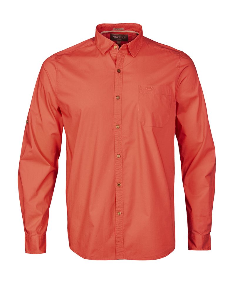 Camisa-Algodon-Organico-Hombre-Galiton-Naranjo-Rockford