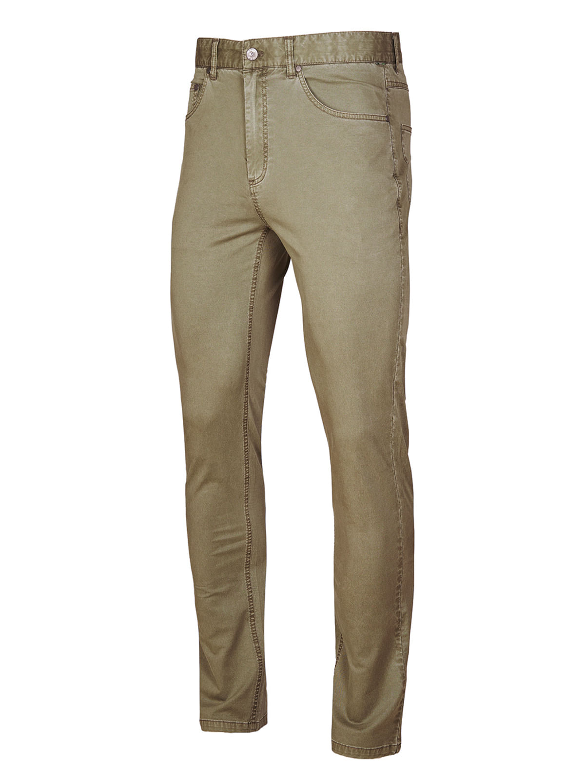 Pantalón Natural Flex Hombre Five Verde Rockford